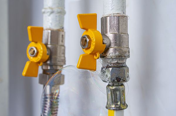 Natural Gas Line Installation in San Rafael